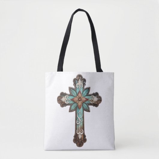 kruisje tote bag (Voorkant)
