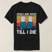 Kruisjes en sokken tot ik dood ben 3 t-shirt (Design voorkant)