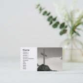 Kruiskaart Visitekaartje (Staand voorkant)