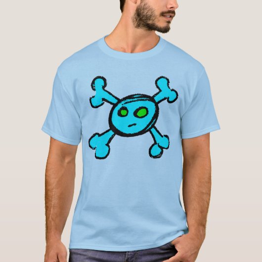 kruiskleur t-shirt (Voorkant)