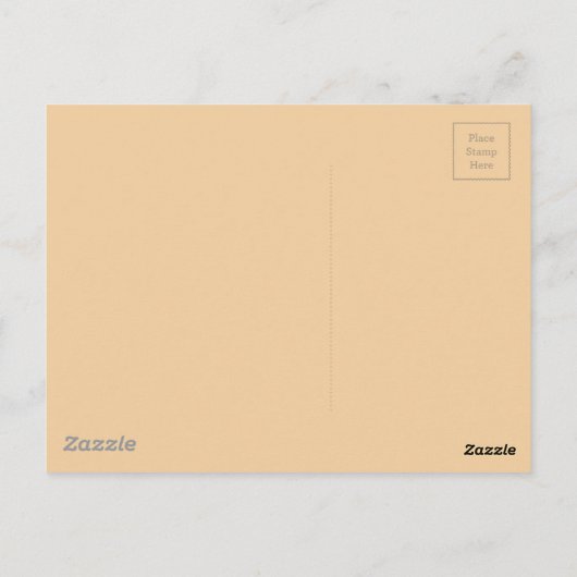 KRUISKROOM GIRAFFE ANIMAAL PATTERN ACHTERGRONDWAL BRIEFKAART (Achterkant)