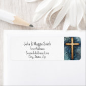 Kruiskruis Christelijke Kerk God Jesus Art Etiket (Insitu)