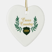 KRUISLAND KREST KERAMISCH ORNAMENT (Rechts)