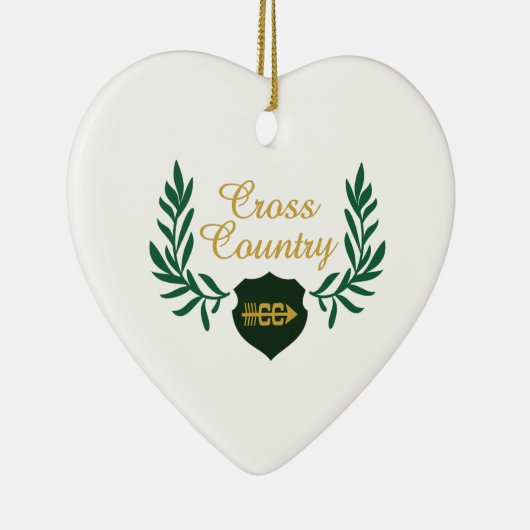 KRUISLAND KREST KERAMISCH ORNAMENT (Rechts)