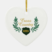 KRUISLAND KREST KERAMISCH ORNAMENT (Voorkant)