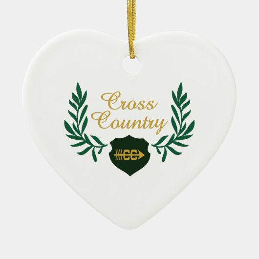 KRUISLAND KREST KERAMISCH ORNAMENT (Voorkant)