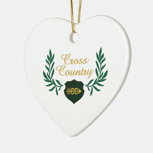 KRUISLAND KREST KERAMISCH ORNAMENT (Links)