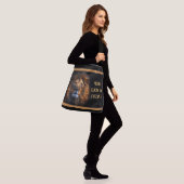 Kruislichaam Canvas tas Jezus Christus Leeuw van J (Op model)