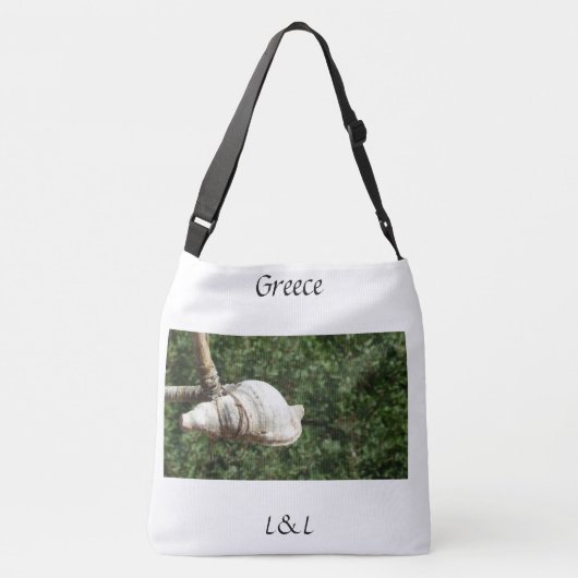 Kruislichaamzak groot crossbody tas (Achterkant)