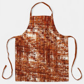 Kruislijnen en roestvierkant inkeping schort (Voorkant)