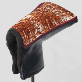 Kruislijnen en vierkante inkepingen golfheadcover