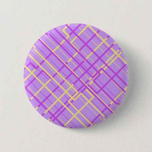 Kruislijnen Ronde Button 5,7 Cm (Voorkant)