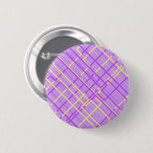 Kruislijnen Ronde Button 5,7 Cm (Voorkant /achterkant)