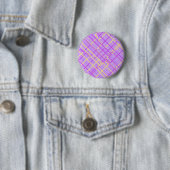 Kruislijnen Ronde Button 5,7 Cm (In situ)