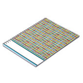 Kruislingspatroon Notitieboek (Linkerzijde)