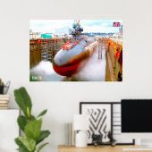 KRUISMISSIELABRIKANT - SSGN-726 POSTER (Thuiskantoor)