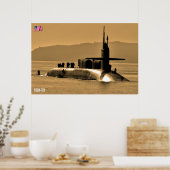 KRUISMISSIELABRIKANT - SSGN-728 POSTER (Keuken)