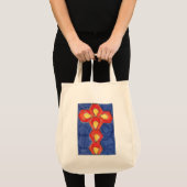 Kruismotief boodschappentas tote bag (Voorkant (product))
