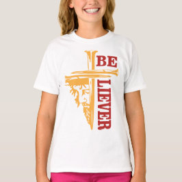 Kruisnagelontwerp van Jezus – Krachtig Christelijk T-shirt