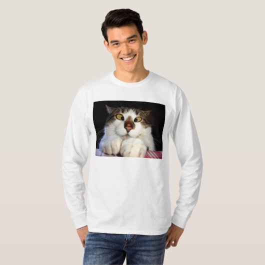 Kruisoogkat en luivogel t-shirt (Voorkant volledig)