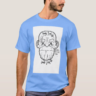 Kruisooglanglevende levende t-shirt