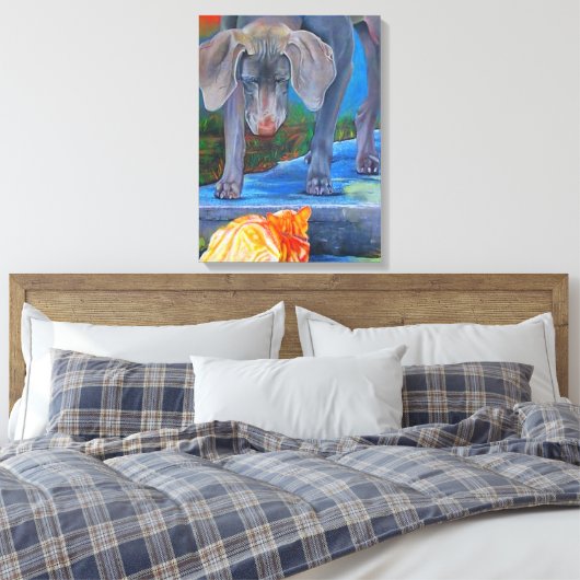 Kruispaden Canvas Afdruk (Insitu (Slaapkamer))