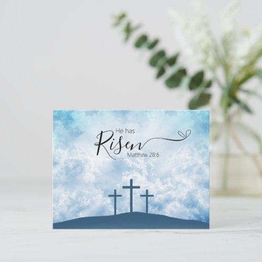 Kruispasta Briefkaart (Staand voorkant)