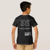 Kruispasvormig Kinder - CrossFit Lake Mirror T-shirt (Achterkant volledig)