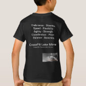 Kruispasvormig Kinder - CrossFit Lake Mirror T-shirt (Achterkant)