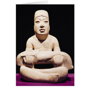 Kruispootfiguur met een baby, Olmec