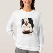 Kruispootfiguur met een baby, Olmec T-shirt (Voorkant)