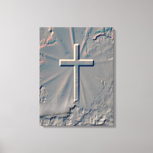 KRUISPOPPEN UIT VAN ROCK CANVAS AFDRUK (Voorkant)