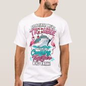 Kruisprobleem Flamingo Fun Grafisch T-shirt (Voorkant)