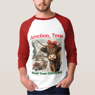 Kruispunt in een kleine stad t-shirt