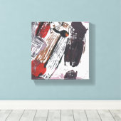 Kruispunten Abstract Canvas Afdruk (Insitu (Houten vloer))