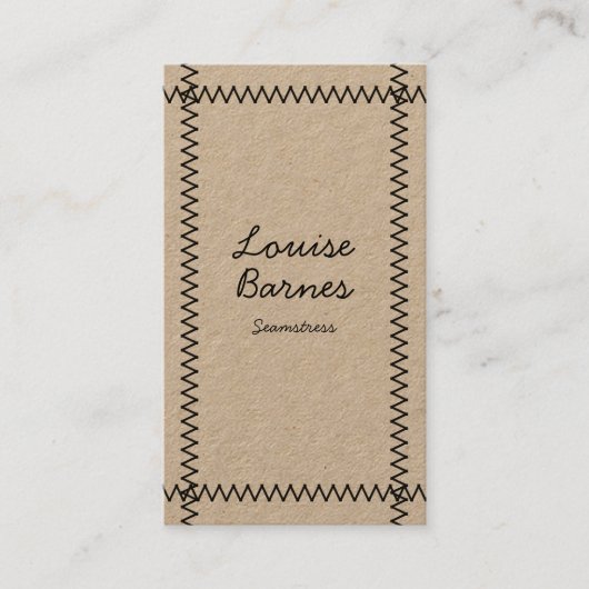 Kruispuntkraft visitekaartje voor lijsten op maat (Voorkant)