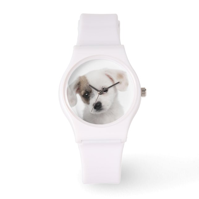 Kruispuppy (2 maanden oud) horloge (Voorkant)