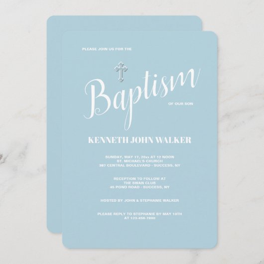 Kruisreligieuze uitnodiging (Voorkant / Achterkant)