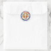 Kruisronde stickers (Tas)