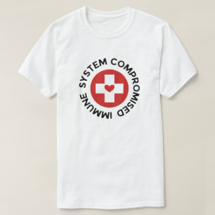 Kruisrood hartgeCompromishet immuunsysteem T-shirt