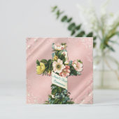  kruisroze  eerste gemeenschap kaart (Staand voorkant)