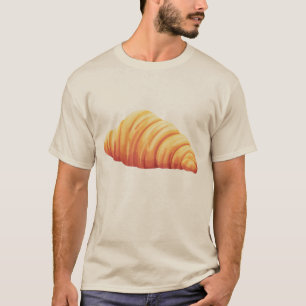 kruissantliefhebber, croissant gebak top, croissan t-shirt