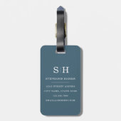Kruisschip Bagage Label (Achterkant verticaal)