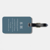 Kruisschip Bagage Label (Achterkant horizontaal)