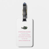 Kruisschip Bagage Label (Achterkant verticaal)