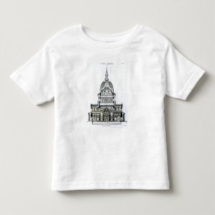 Kruissectie van de kathedraal van St. Paul Kinder Shirts