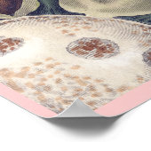 Kruissectie van een Breadfruit - Tropische voeding Poster (Hoek)