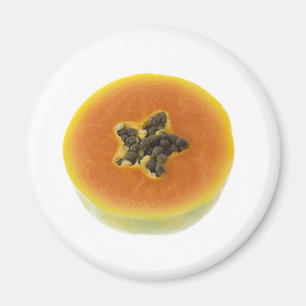 Kruissectie van een papaja magneet