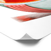 Kruissectie van menselijke ogen poster (Hoek)