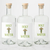  kruisspringbloemen Heilig water Likeurfles Etiket (Flessen)